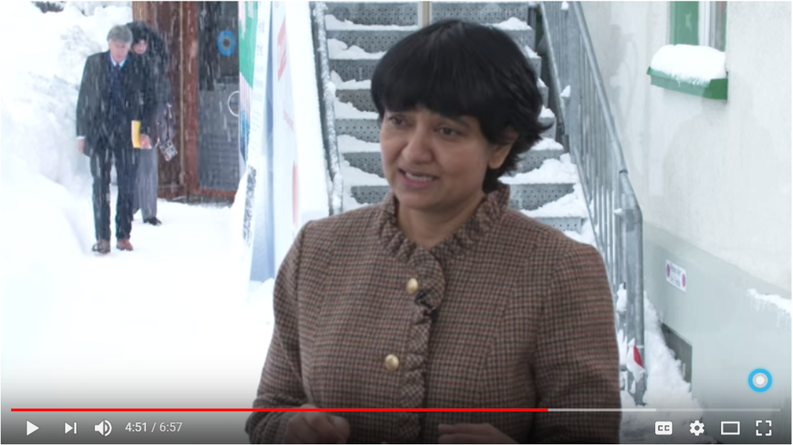 Davos 2018, Rita Singh